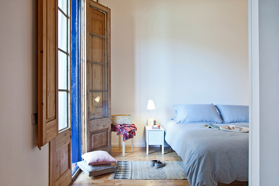 Trend Watch: Die stylische Urlaubsbleibe. Eixample Apartment in Barcelona, Spanien.