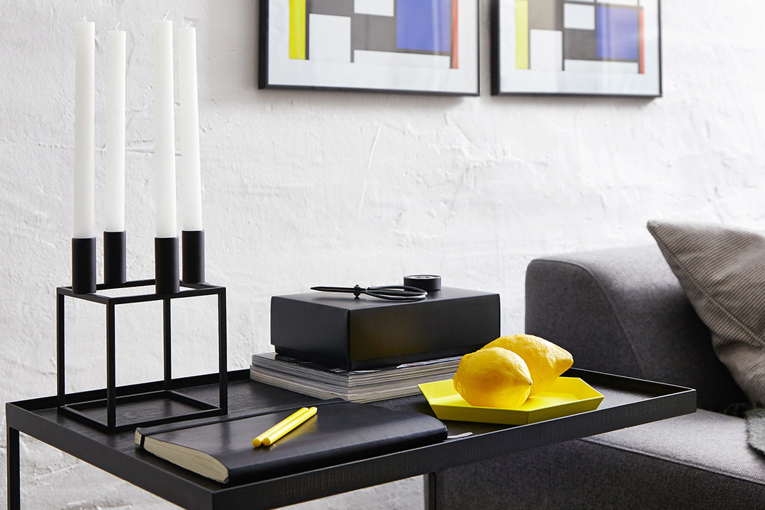 INDECORATE Tabletop Challenge #2: Mondrian inspirierte Einrichtung