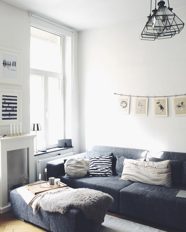 INDECORATE Make-over: Das gemütliche Wohnzimmer von Insta-Bloggerin Nina a.k.a. escanutells - VORHER